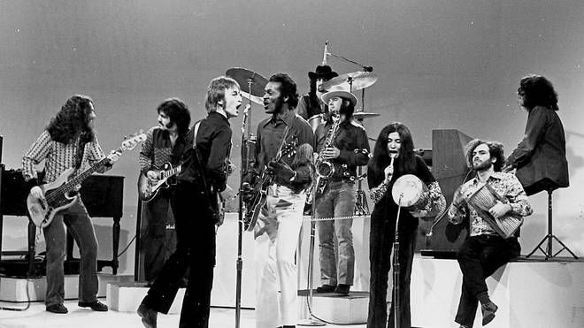 John Lennon, Chuck Berry and Yoko Ono