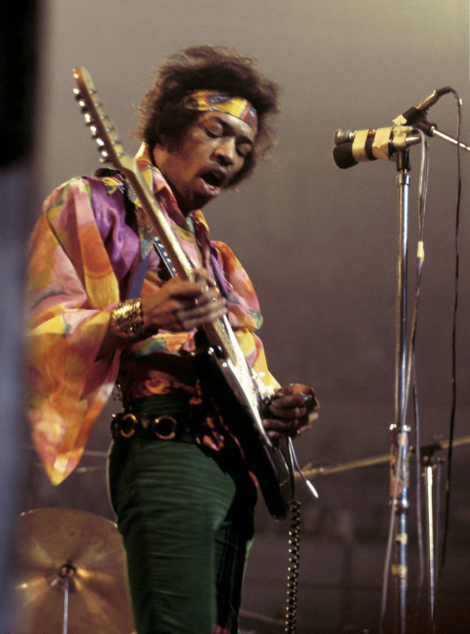 Jimi Hendrix at the Royal Albert Hall