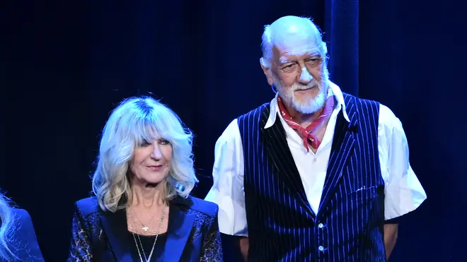 Christine McVie and Mick Fleetwood in 2018