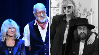 Mick Fleetwood and Christine McVie