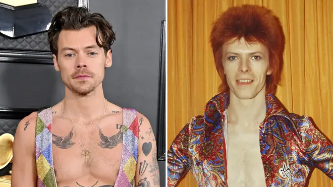 Harry Styles and David Bowie