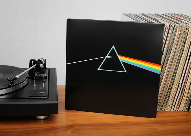 A standard vinyl version of Pink Floyd's The Dark Side of the Moon