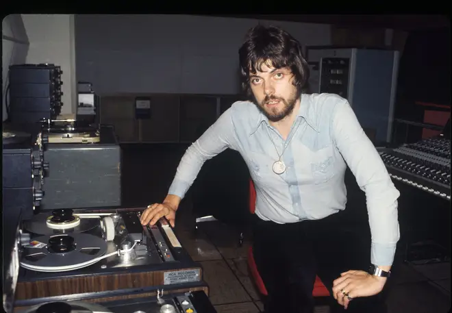 Alan Parsons in the studio