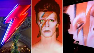 Brian Duffy's Lightning Bolt for David Bowie's Aladdin Sane