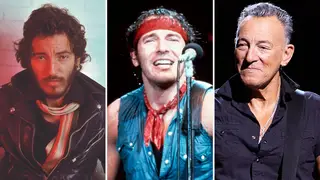 Bruce Springsteen through the years