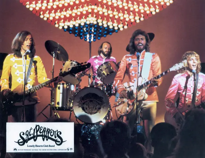 The Bee Gees later took their love of The Beatles to the next level with failed jukebox music comedy Sgt. Pepper's Lonely Hearts Club Band alongside Peter Frampton.