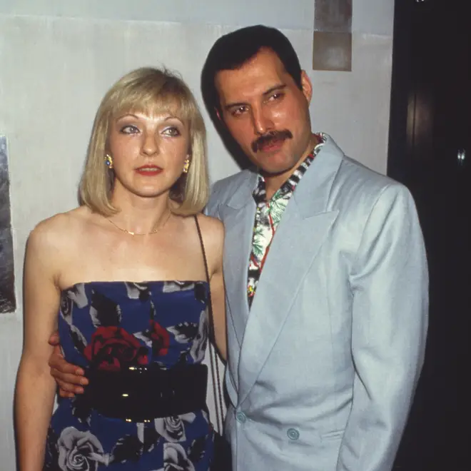 At an after-party for Queen's Wembley concerts