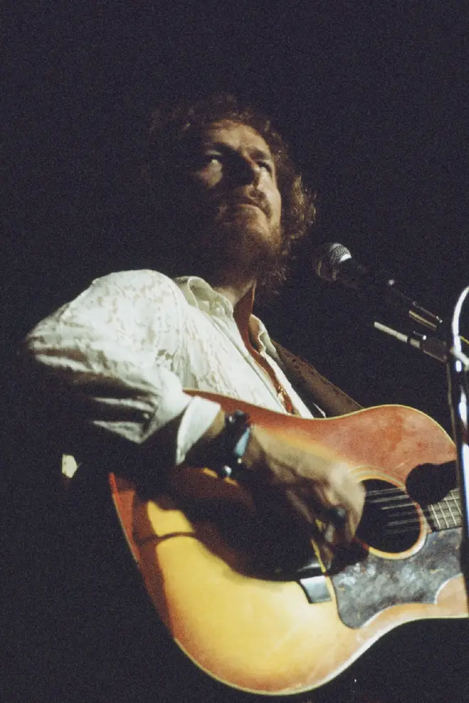 Gordon Lightfoot performing at London's Royal Albert Hall in 1973.