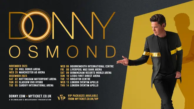 Donny Osmond heads out on tour