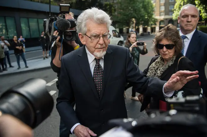 Rolf Harris appears at court