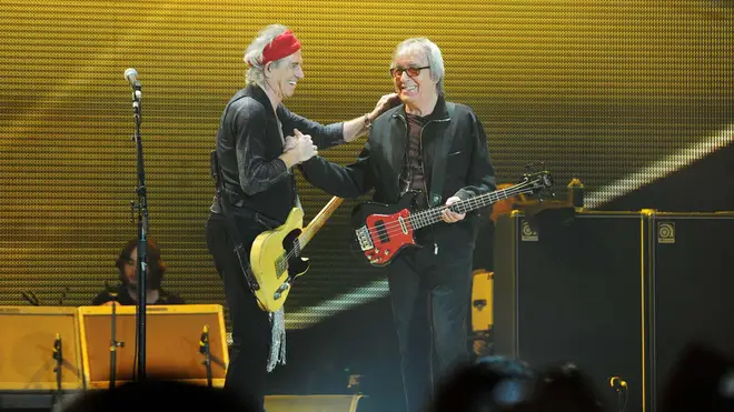 Keith Richards and Bill Wyman reunite in 2012