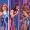 Tina Turner and Cher on The Cher Show in 1975