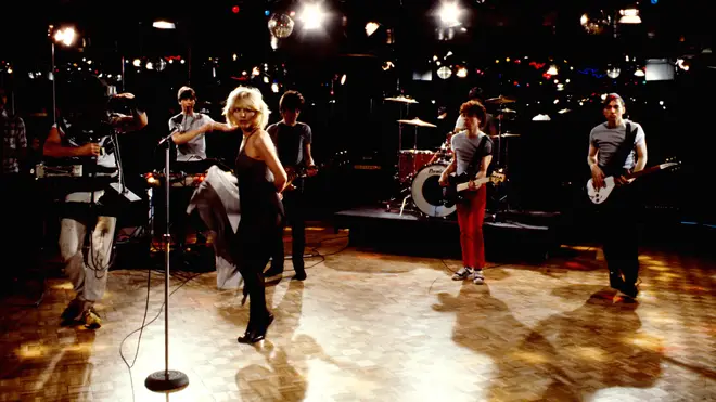 Blondie taping 'Heart of Glass'