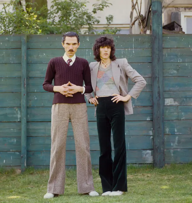 Ron and Russell Mael from Sparks in 1974