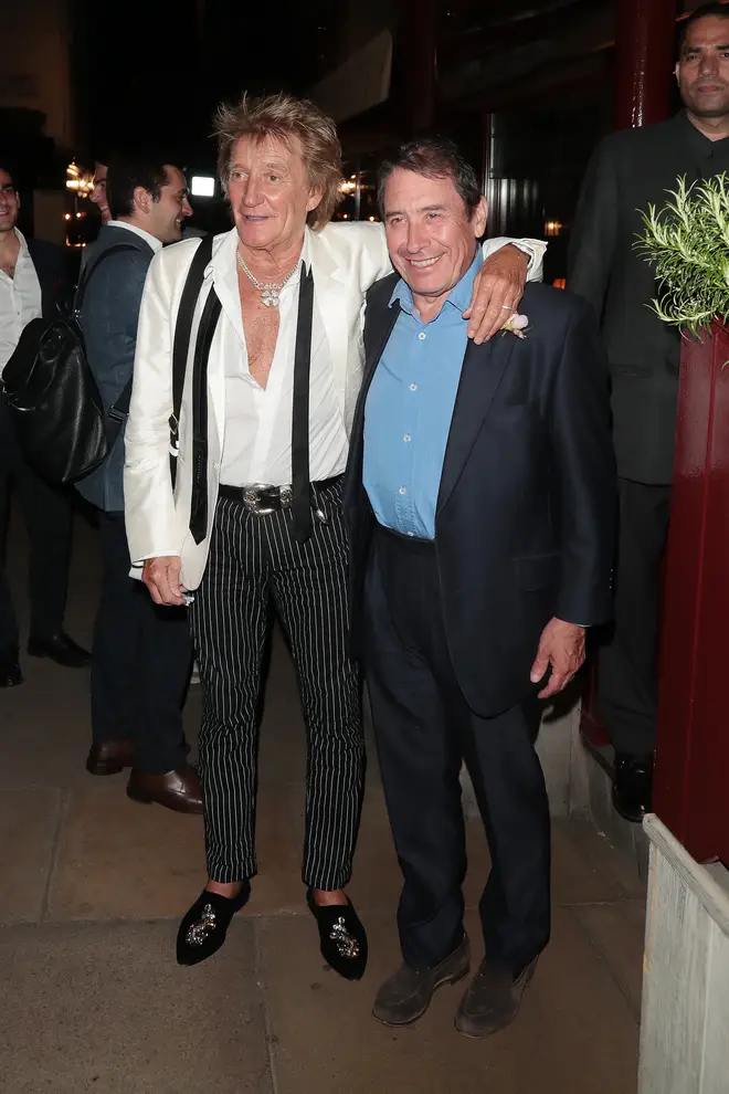 Sir Rod Stewart and Jools Holland have made a swing album together. (Photo by Ricky Vigil M / Justin E Palmer/GC Images)