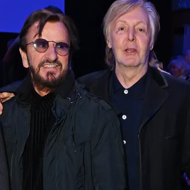 Ringo Starr and Paul McCartney in 2022