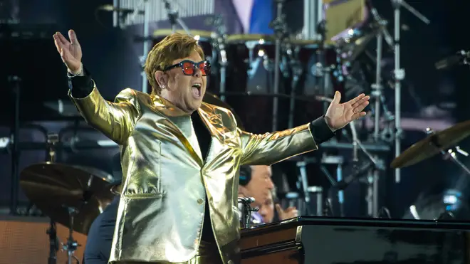 Elton John wows the 2023 Glastonbury Festival