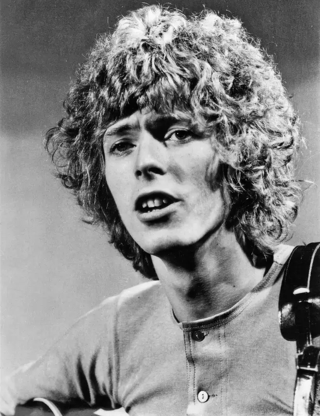 David Bowie in concert in 1969