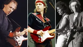 Led by Mark Knopfler, Dire Straits became one of the best-selling guitar bands of the 1980s.