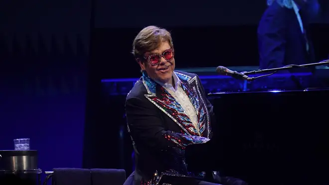 Elton John performs at the Tele2 Arena in Stockholm, Sweden