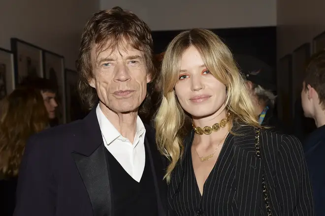 Mick Jagger with daughter Georgia in 2016