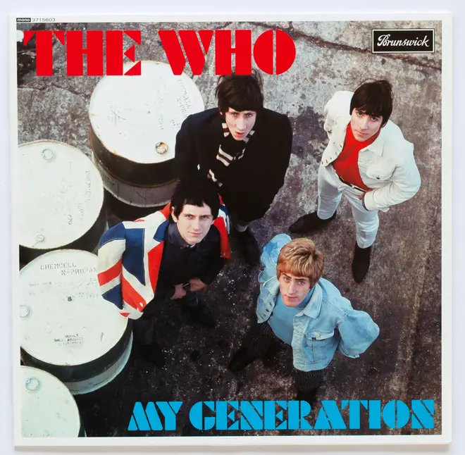 The cover of The Who's 1965 album, My Generation.