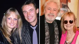Twiggy and Leigh Lawson over the years