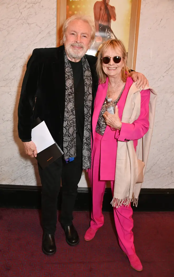 Leigh Lawson and Twiggy in 2023