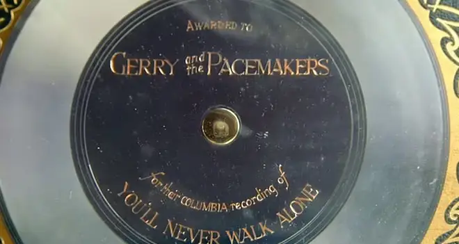 Gerry and the Pacemakers' silver disc