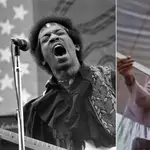 Jimi Hendrix's performance at Woodstock is one of the most iconic of all time