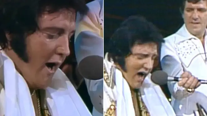 Elvis Presley's Unchained Melody performance