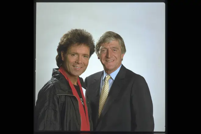 Michael Parkinson with Cliff Richard