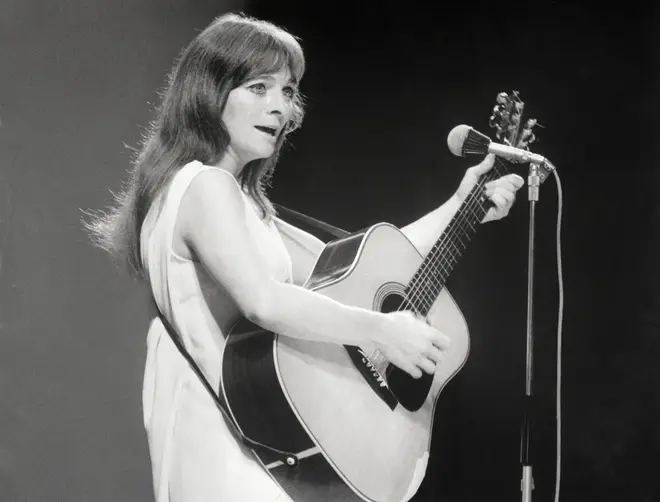 Judy Collins Singing on Stage