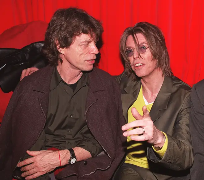 Bowie and Jagger were great friends for many years. (Photo by Gareth Davies/Getty Images)