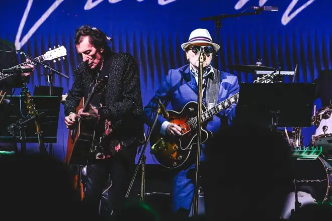 Páirc Festival was left speechless when Ronnie Wood appeared on stage during Van Morrison's headline performance.