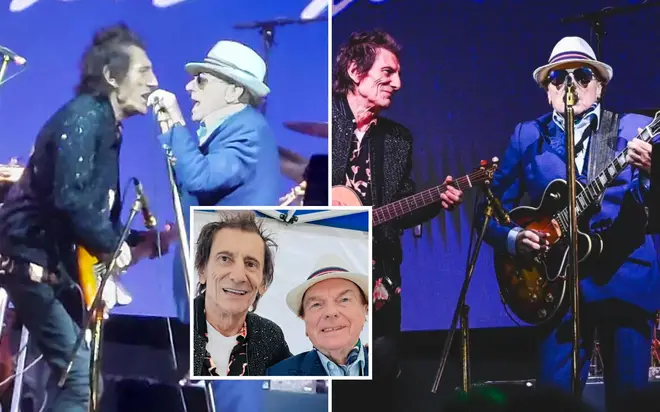 Páirc Festival got a huge surprise when headliner Van Morrison was joined by The Rolling Stones' legendary guitarist Ronnie Wood.