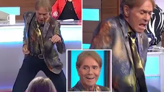 During a recent television appearance, 82-year old Cliff Richard rolled back the years with dancing tribute to 'The King' Elvis Presley.