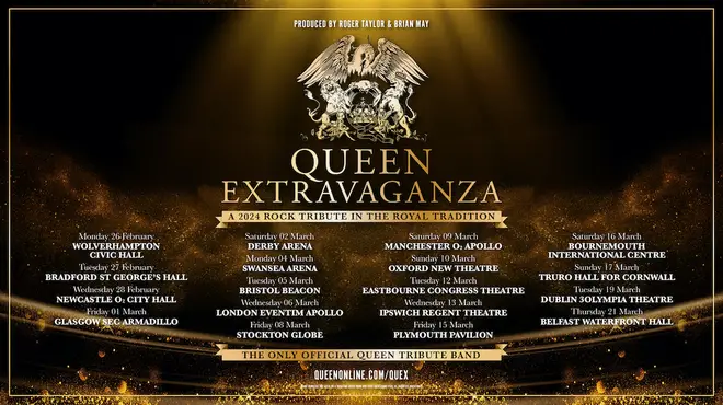 Queen Extravaganza live dates