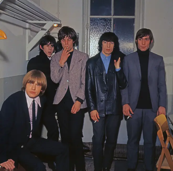 The Rolling Stones backstage in 1963. (Photo by Mark and Colleen Hayward/Getty Images)