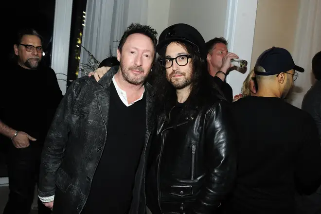Julian Lennon with his "best mate" and brother Sean. (Photo by Paul Bruinooge/Patrick McMullan via Getty Images)