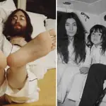 John Lennon, Yoko Ono and Kyoko Ono Cox
