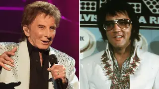 Barry Manilow and Elvis Presley in Las Vegas