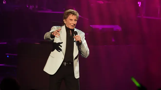 Barry Manilow at the first of his Record-Breaking Charity Weekend Celebration shows