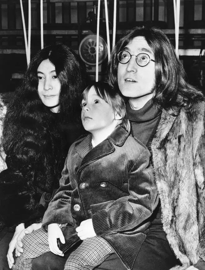 When his dad left his mum Cynthia for Yoko Ono, Julian recalls: "That was a point of complete change and complete destruction and complete darkness and sadness."