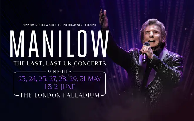 Barry Manilow's final UK concerts