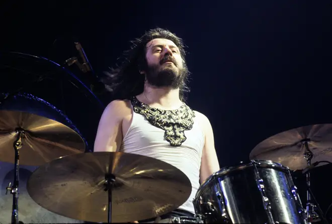Led Zeppelin's John Bonham is widely regarded as the most influential rock drummer of all time. Not to Keith Richards however. (Photo by Richard E. Aaron/Redferns)