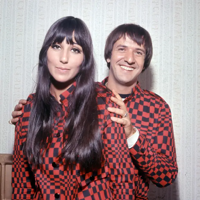 Cher and Sonny in London in the mid-1960s