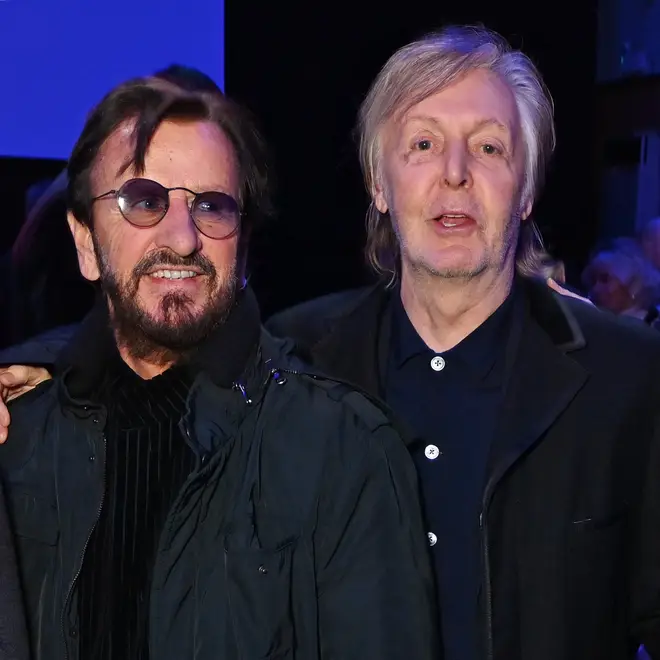 Ringo Starr and Paul McCartney in 2022