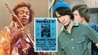 Jimi Hendrix and The Monkees
