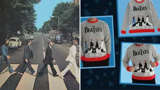 The Beatles - Abbey Road Christmas Jumper